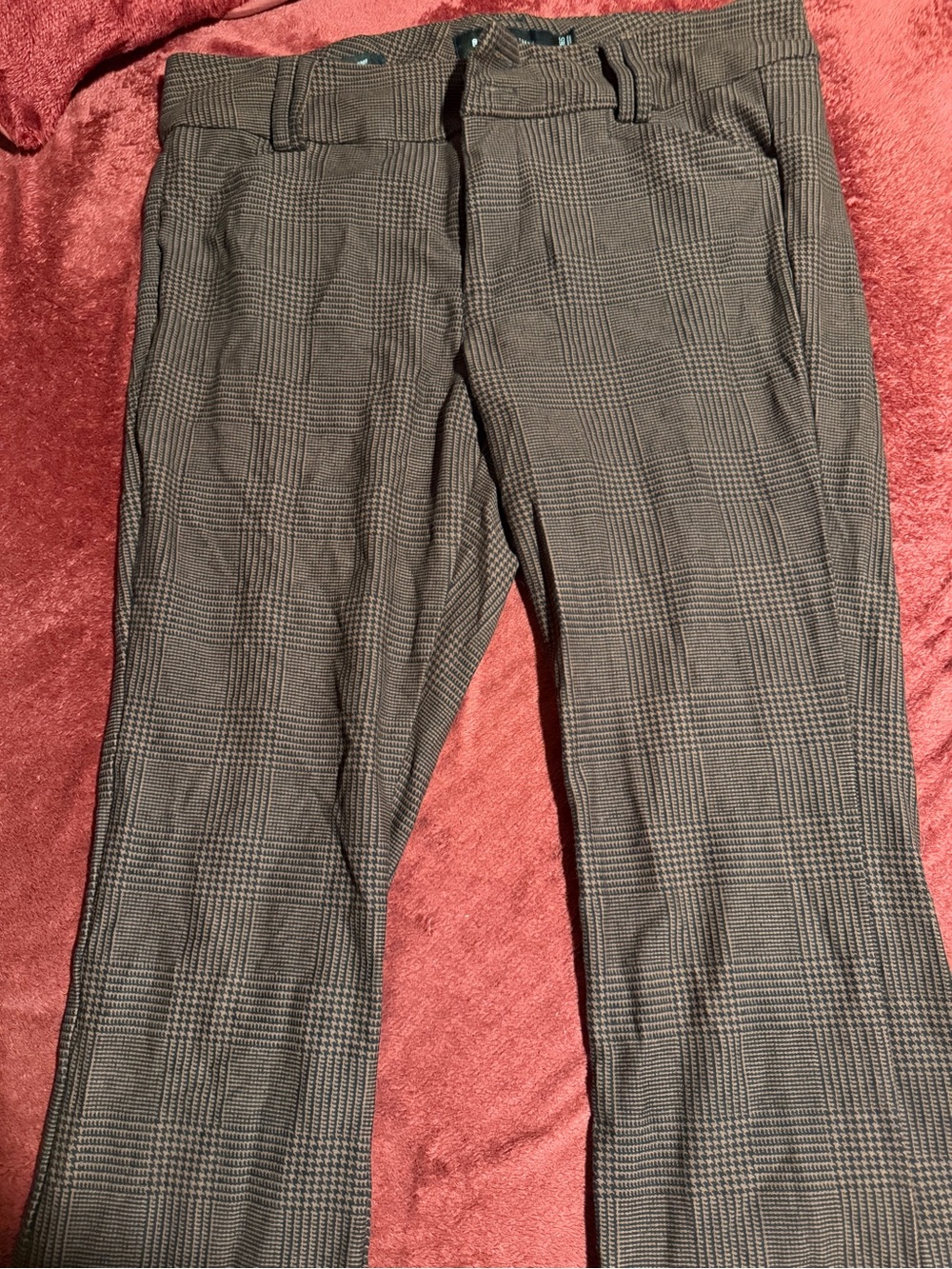 Plaid Dress Pants